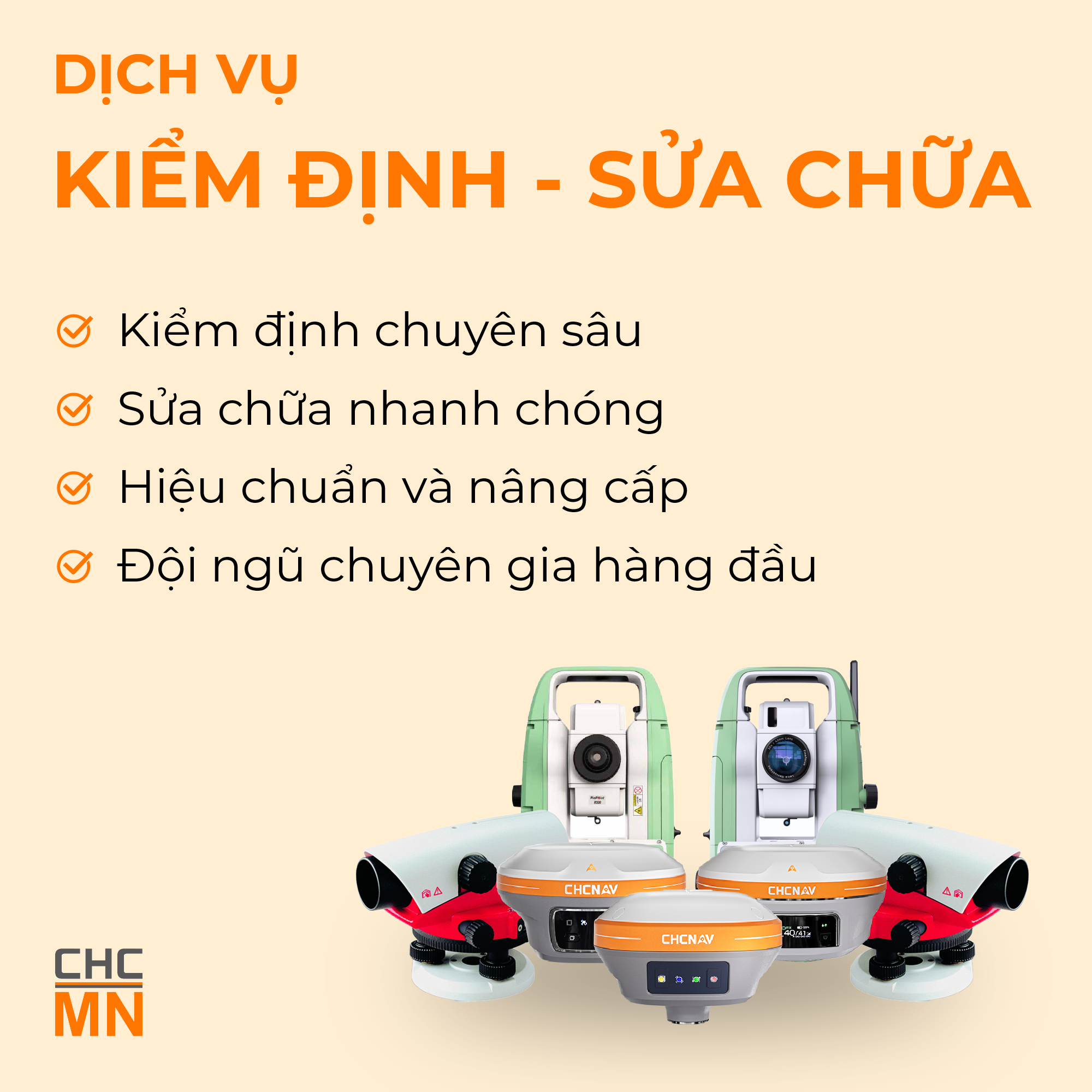 Tại sao phải kiểm định máy toàn đạc? Những lỗi sai số có thể xảy ra nếu không hiệu chuẩn dịch vụ kiểm định sửa chữa