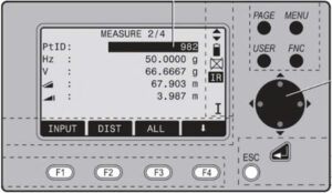 Hướng dẫn sử dụng máy toàn đạc Leica TC405: Mẹo và lưu ý để đo đạc chính xác Bàn phím máy toàn đạc Leica TC405