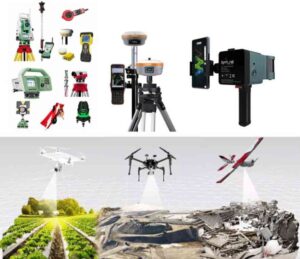 Máy đo đạc và những cải tiến công nghệ giúp nâng cao hiệu suất trắc địa Một số loại máy đo đạc phổ biến hiện nay