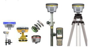 Máy đo đạc GPS là gì? Ứng dụng trong công tác khảo sát và trắc địa Một số máy đo đạc GPS và bộ điều khiển