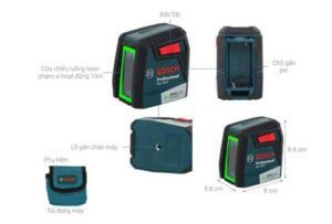 Máy cân bằng laser: Cấu tạo, nguyên lý hoạt động và ưu điểm vượt trội Cấu tạo của máy cân bằng laser