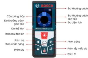 Máy đo laser Bosch: Độ chính xác và ứng dụng trong đo đạc, thi công nội thất Cấu tạo máy đo laser Bosch