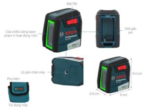 Máy bắn cốt laser là gì? Ứng dụng trong lắp đặt, xây dựng và nội thất Cấu tạo cơ bản của máy bắn cốt laser