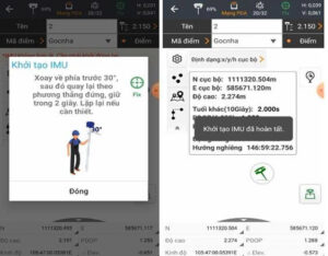 Hướng dẫn sử dụng máy RTK từ A–Z: Cài đặt, nhập dữ liệu và xuất kết quả Đo bù nghiêng