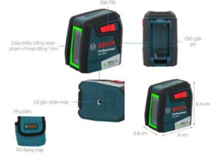 Máy cân bằng laser có cấu tạo đơn giản