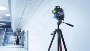 Ứng dụng của máy tia laser trong lắp đặt nội thất