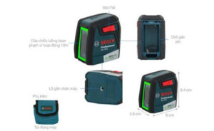 Cấu tạo ngoài cơ bản của máy bắn laze