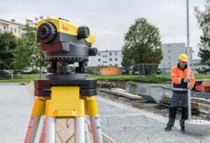 Kiểm tra cao độ mốc bằng máy thủy bình