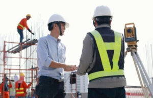 Công dụng máy toàn đạc trong trắc địa, xây dựng và đo đạc công trình Định vị tim trục công trình