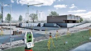 Công dụng máy toàn đạc trong trắc địa, xây dựng và đo đạc công trình Thành lập lưới khống chế trắc địa