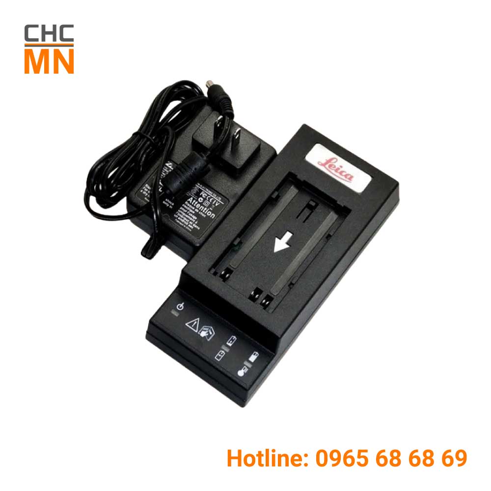 Sạc pin máy toàn đạc Leica TS GKL211