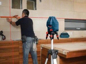 Ứng dụng của máy laser tự cân bằng trong thi công nội thất